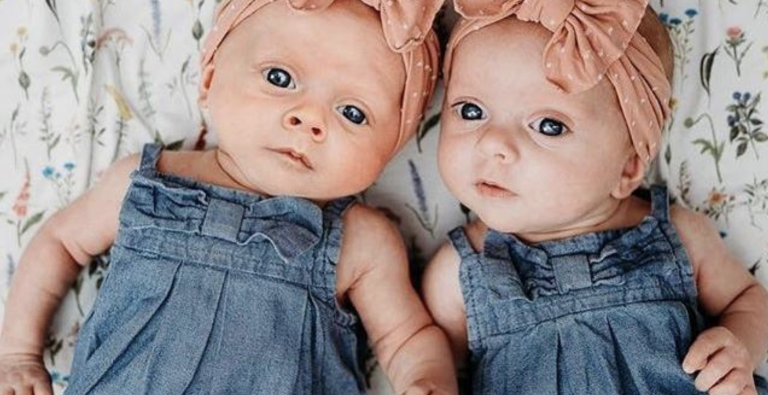 8-month old twin girls dancing to “Crystal Blue Persuasion”…They are so sweet