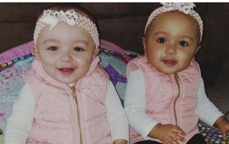 Very rare mixed-race twins were born in Illinois and “no one believes they are twins”