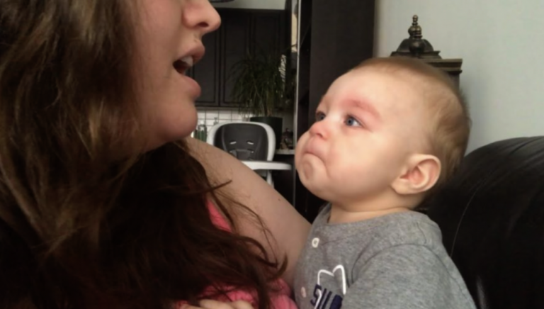 When Mom Sings Opera, Baby Gets Emotional!!!