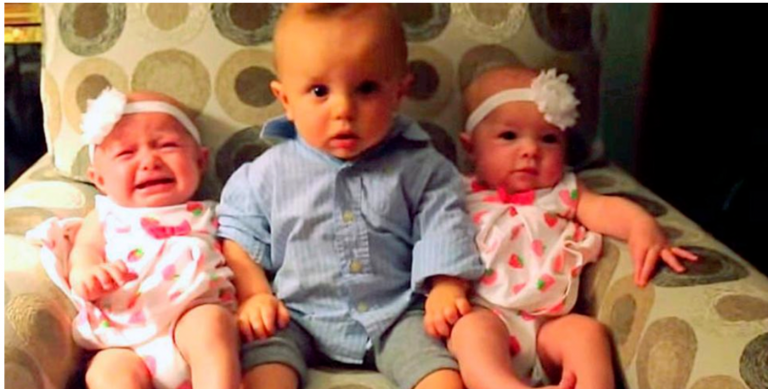 Toddler meets twins for the first time, and his confusion is cracking everyone up around the world