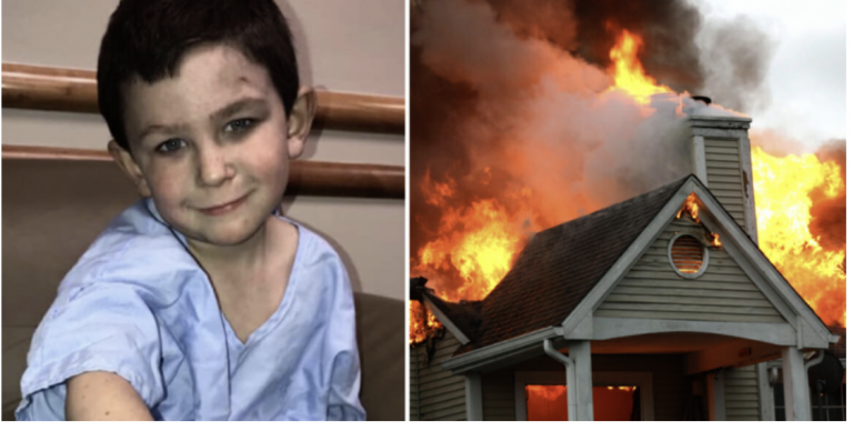 Heroic 5-Year-Old Carries Sister Out Of Burning Home, Then Rushes Back To Help Save 7 Other Family Members.