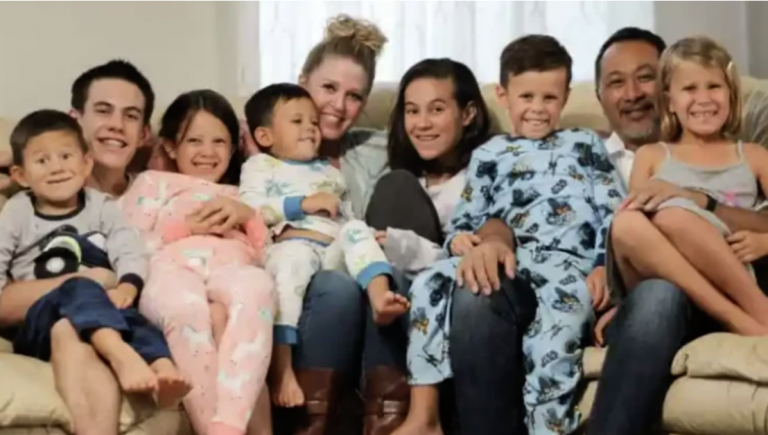 Seven siblings in foster care who lost their parents in a car accident are adopted by a couple.