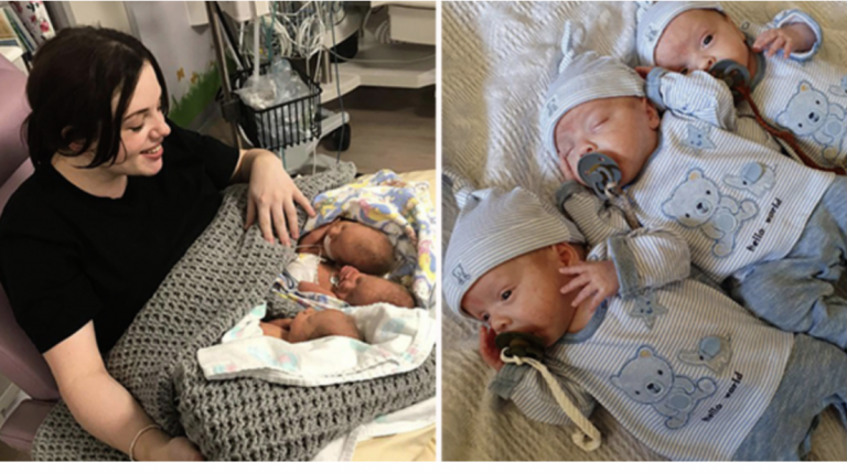 A Mom Has Given Birth To Nᴀᴛᴜʀᴀʟʟʏ Cᴏɴᴄᴇɪᴠᴇᴅ Iᴅᴇɴᴛɪᴄᴀʟ Triplets