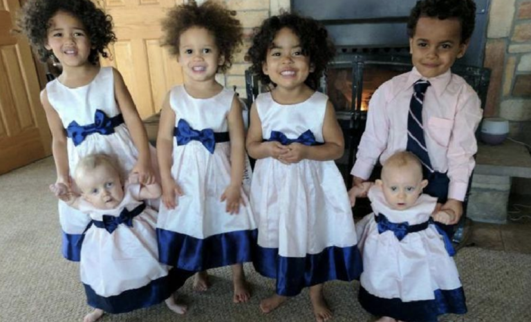 Family surprised everyone with three sets of twins born on the same day