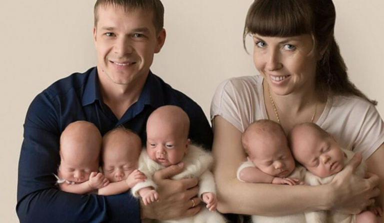 Long-awaited happiness: how the Merkulov family lives, whose quintuplets were born three years ago