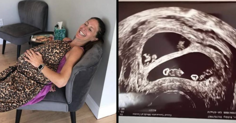 Mom is astonished to learn she is pregnant with two sets of twins