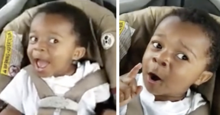 An Adorable Baby Sings His Favorite Gospel Song. This Totally Made My Day!