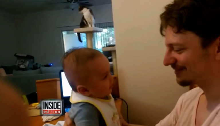 Adorable Baby Says ‘I Love You’ To Dad, His Reaction Will Make Your Day