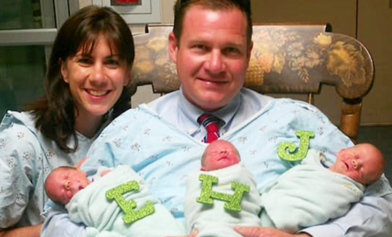 Desperate couple decided to adopt triplets when wife saw her doctor they tell her she is finally pregnant with twins