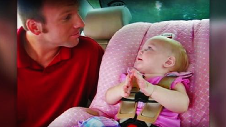 8-Month-Old Doesn’t Know How To Talk, But It Doesn’t Stop Her From Giving Dad An Earful