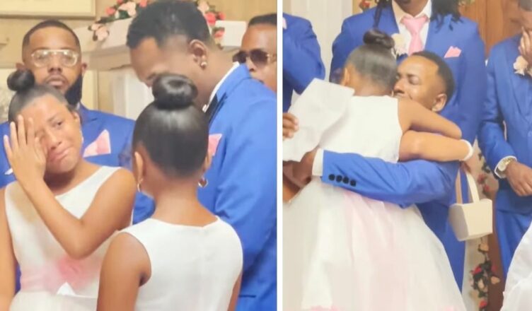 An emotional groom surprises Stepchildren with Adoption request at Wedding…