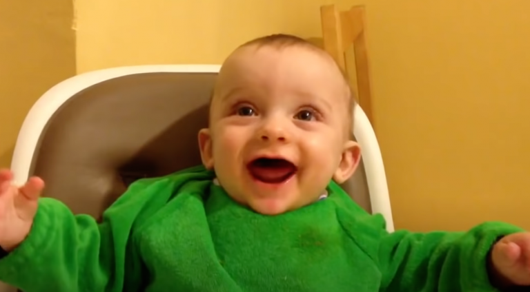 7 month old baby talking – hilarious