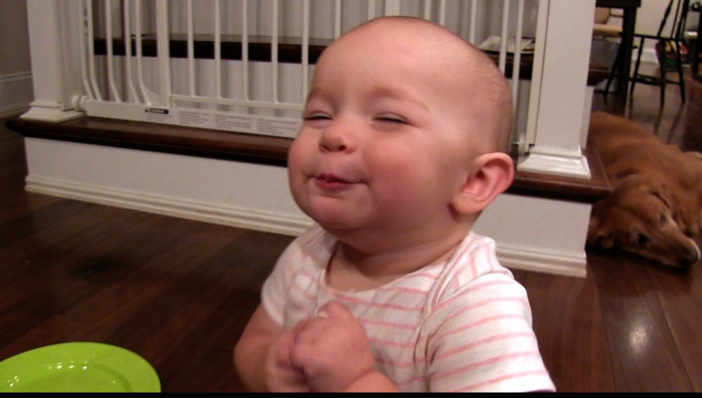 Twin Babies Sharing Too Many Marshmallows