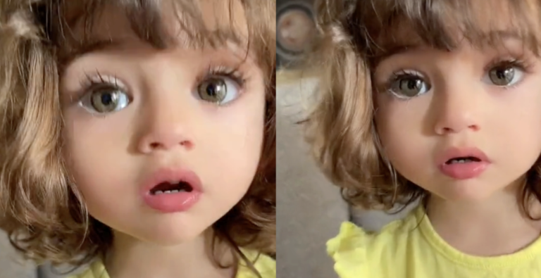 A Living Barbie: The Most Beautiful Baby Girl With Mesmerizing Eyes