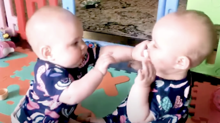 Naughty Babies Fighting Over Pacifier – Try Not To Laugh