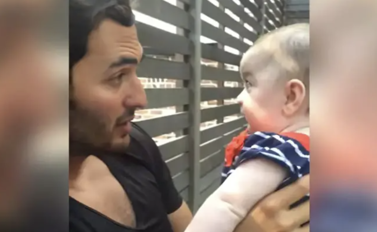 Dad Talks to Baby Boy Like an Adult, Has No Idea He’d Get This Reaction