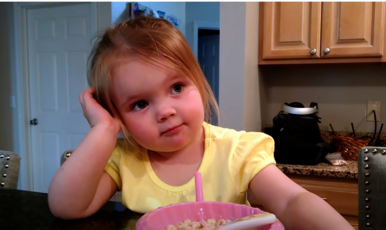 2 Year Old Impersonates Adults Talking On The Phone OMG