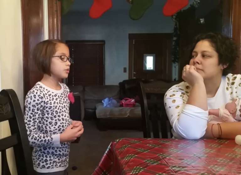 9-Year-Old Girl Nails ‘How Great Thou Art’ Performance at Kitchen Table – Her Voice Is Otherworldly