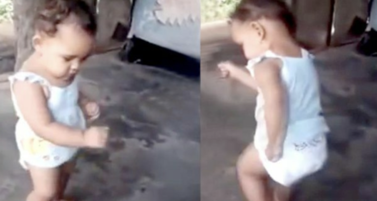 Your mood will definitely boost after watching this incredible salsa made by a toddler who is just two years old