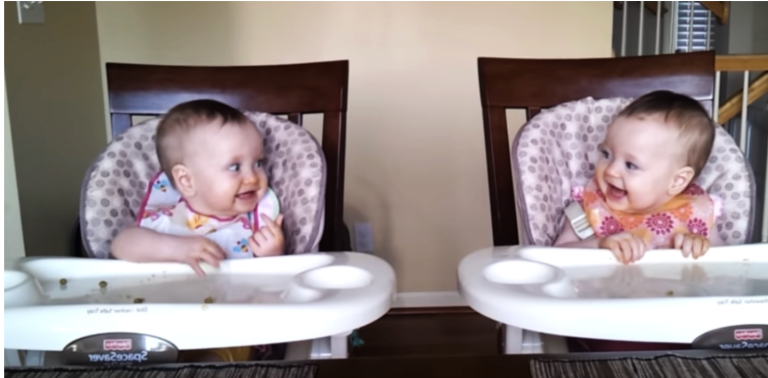 Twins Hear Daddy Playing Guitar And Bust Out With Move That Has Mom Crying From Laughter