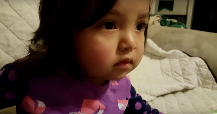 Little Girl Cries Listening To Andrea Bocelli And Elmo