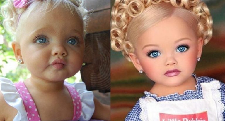 She was called a real-life barbie doll when she was just 2 years old, but wait till you see how she looks today