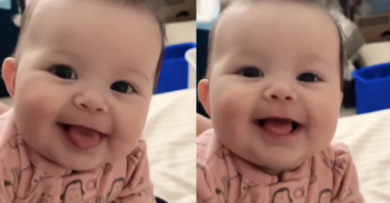 Capturing Innocence: A Baby’s Smile