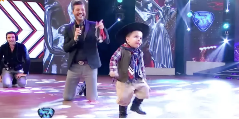 The two-year-old dancer captivated the audience and the judges by showing a stunning level of skill