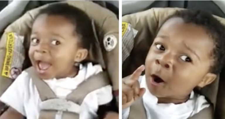 An Adorable Baby Sings His Favorite Gospel Song. This Totally Made My Day!