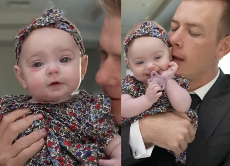 Parents Show Off Their Newly Adopted Baby Girl