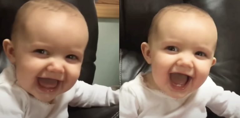 Unstoppable Laughter from the Most Adorable Baby