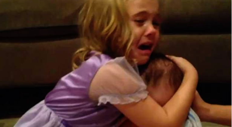 Devastated 5-year-old Finds Her Brother Must Grow Up – So She Gives The Sweetest Outcry