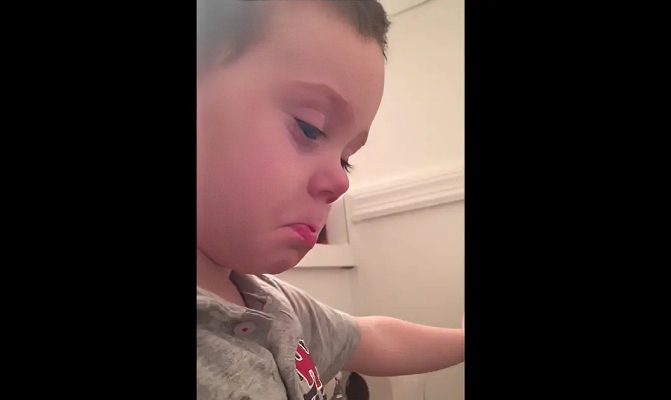 This Little Toddler Refuses To Flush The Toilet Because ‘Poop Is His Friend’