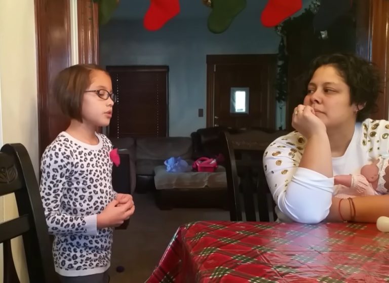 9-Year-Old Girl Nails ‘How Great Thou Art’ Performance at Kitchen Table – Her Voice Is Otherworldly