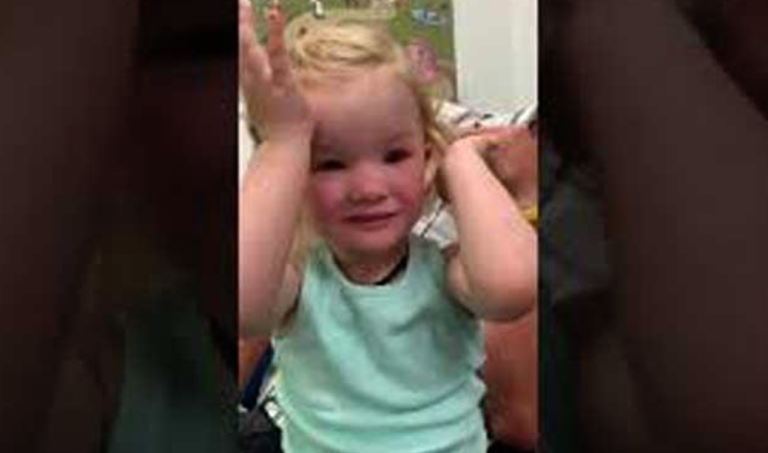 This little girl is hearing for the first time in her life – Her reaction is adorable!