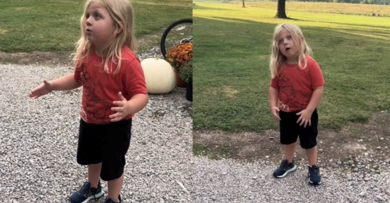 Little Kid’s Response to Coming Home After a Long Day of School Is So Hilariously Relatable