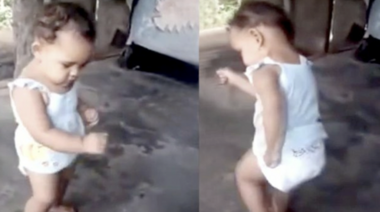 Your mood will definitely boost after watching this incredible salsa made by a toddler who is just two years old