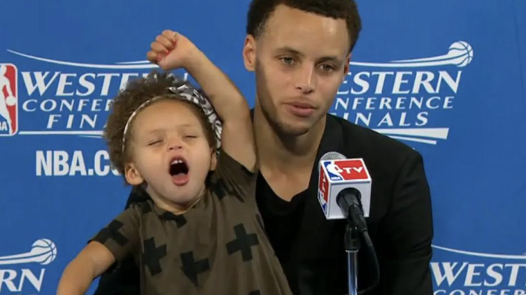 Baby Girl Steals the Press Conference and She is Making Headlines