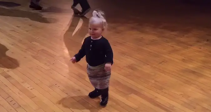 Baby Girl Steals the Show at Dance Showcase and She Couldn’t Be Any Cuter