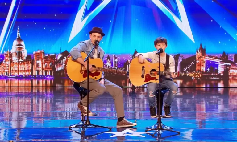 Emotional Father and Son’s Song Tears Up Simon So Much That He Hits the Golden Buzzer