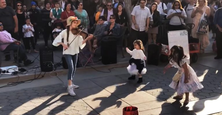 Little Girl Delivers Amazing Violin Performance While Playing “Lambada” Hit Song