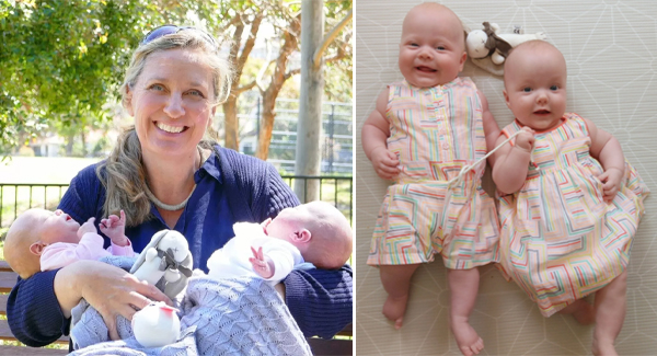 Single Mom Spent Six Years Trying To Get Pregnant Via Welcomes Twins At Age 50