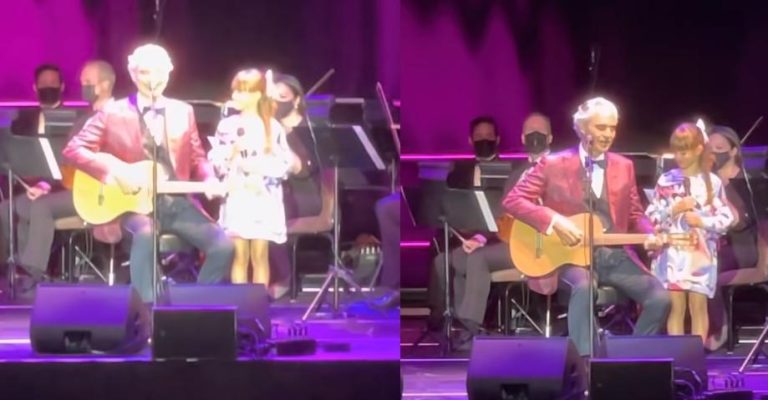 Andrea Bocelli And Her 8-Year-old Daughter Sing ‘Hallelujah’ A Duet