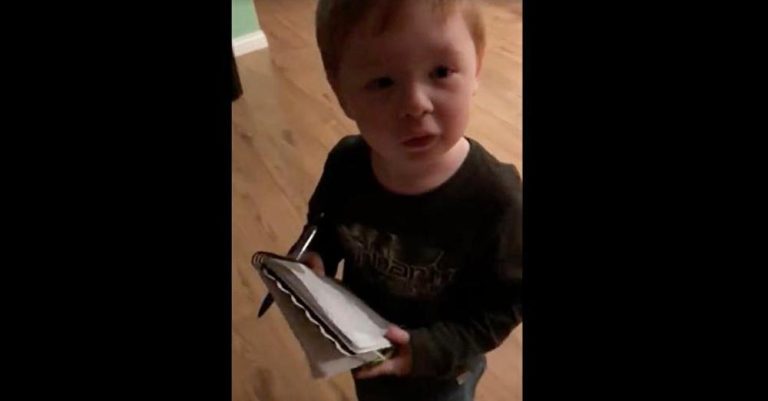 Little Boy Tries To Help Mommy With Groceries Instead Has Internet In Tears Of Laughter