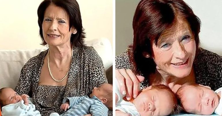 66-year-old mom gave birth to twin boys and was called selfish by her own family