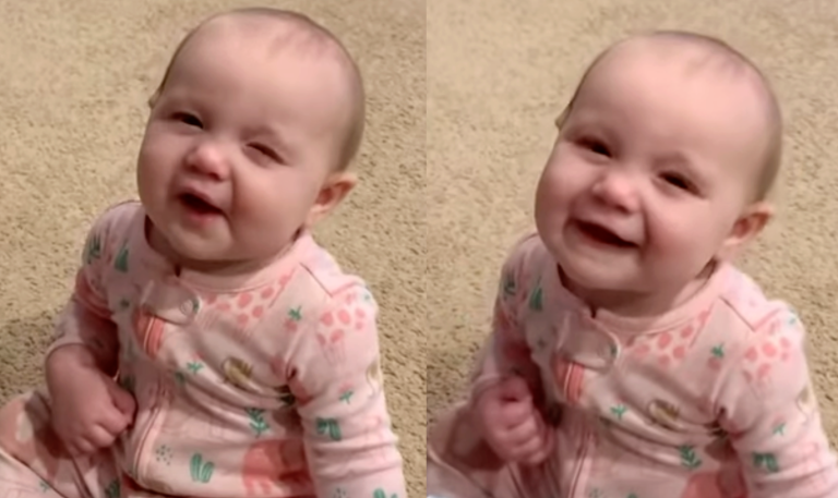 Baby’s Precious Reaction To First Solid Food Adventure