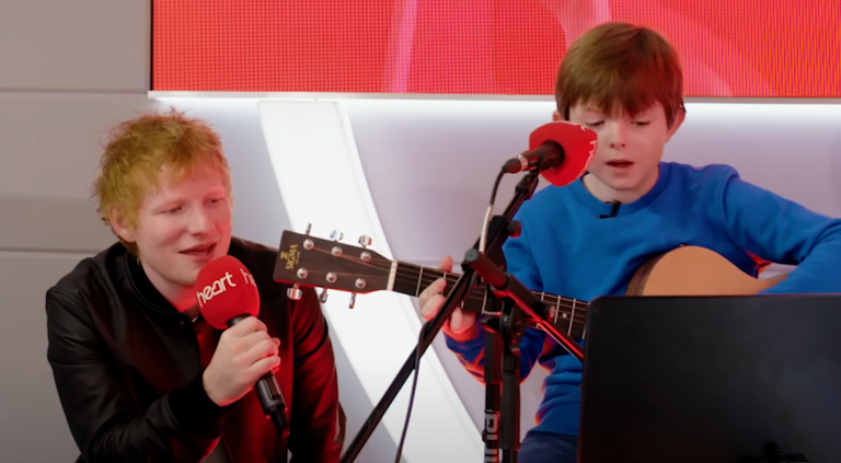 10-Yr-Old’s Ed Sheeran Songs Helped Sick Grandpa During Lockdown – Now Watch