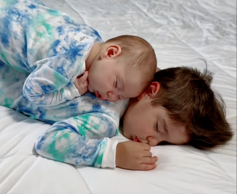 Sibling Bond: Sleeping Side By Side, Always Having Each Other’s Back