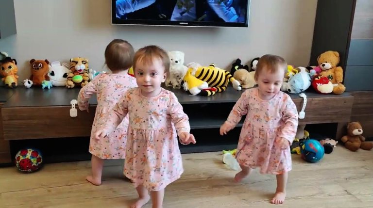 Triplets’ Adorable Dance: A Heartwarming Showcase Of Talent And Love