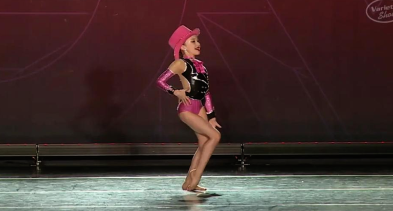 9-Year-Old Dancer Shows Fiery Jazz Moves Winning First Place